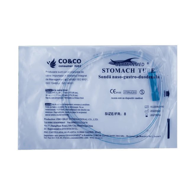 Sondă Naso-Gastro-Duodenala – GermanMed Test 22