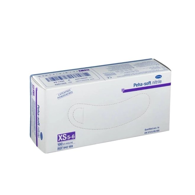 Peha Soft Nitrile albastru, XS, 100 BUC