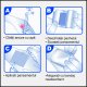  Comprese sterile pentru arsuri impregnate cu hidrogel 30x40cm